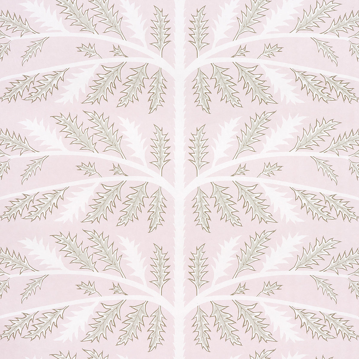 Purchase 5014952 | Thistle, Rose - Schumacher Wallpaper