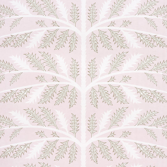 Purchase 5014952 | Thistle, Rose - Schumacher Wallpaper