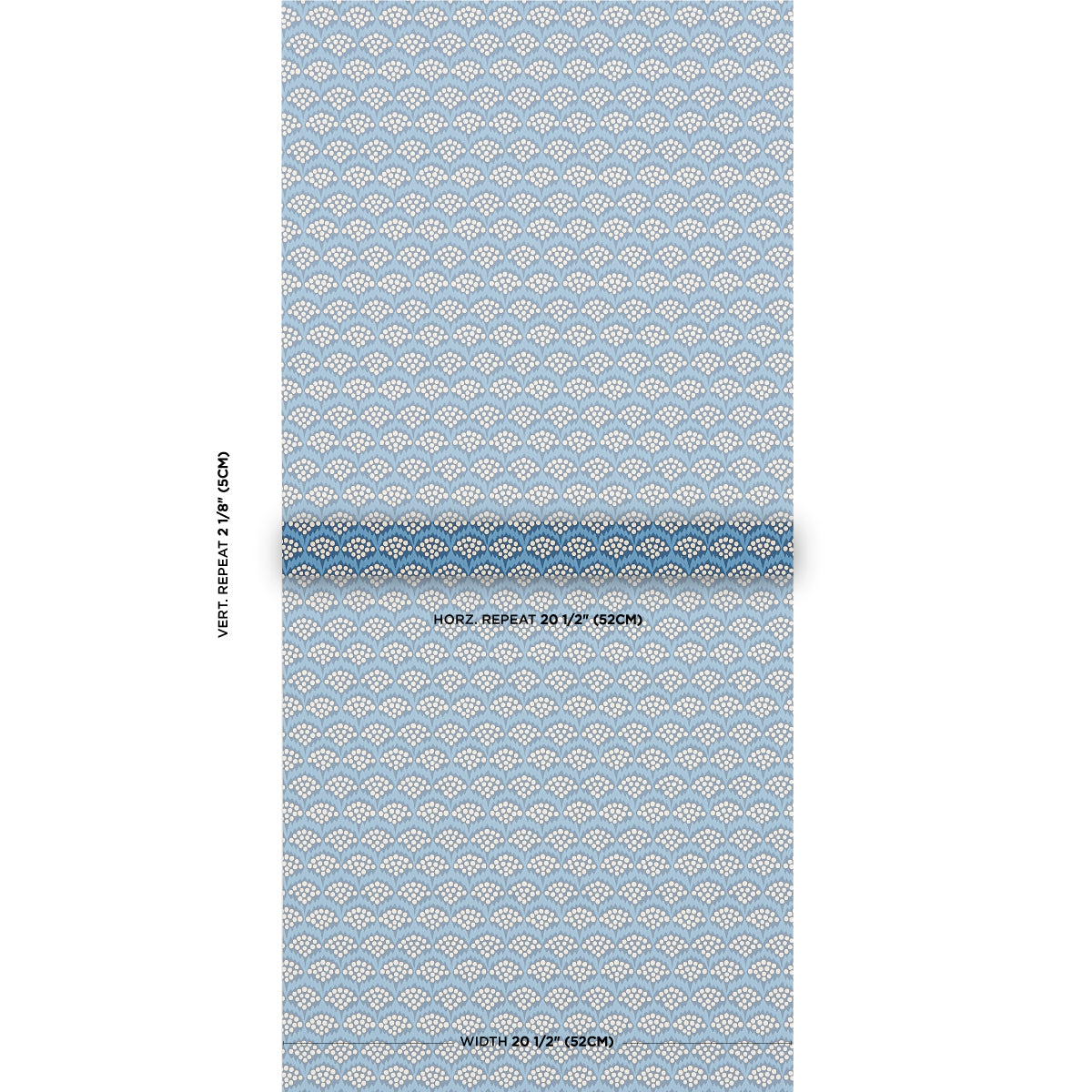 Purchase 5014960 | Pollen, French Blue - Schumacher Wallpaper