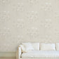 Purchase 5015022 | Hollywood Grape, Gesso - Schumacher Wallpaper
