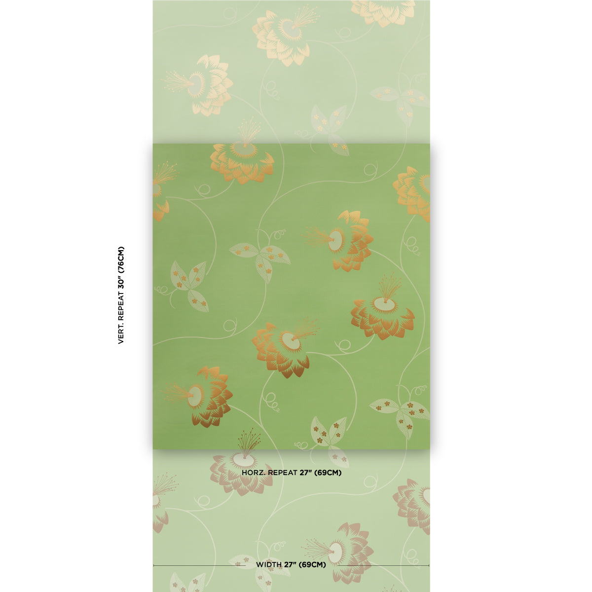 Purchase 5015051 | Merlin, Plough Green - Schumacher Wallpaper