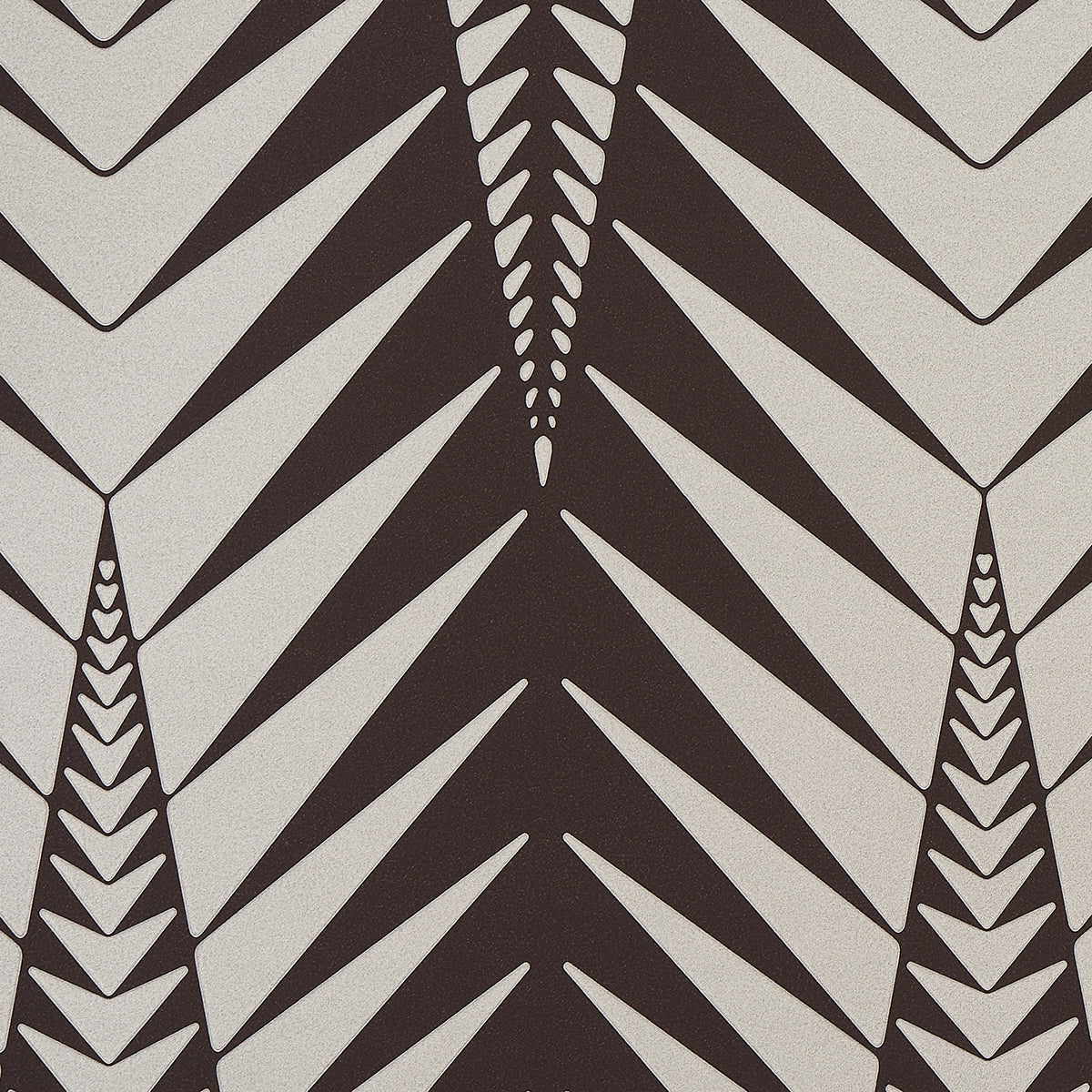 Purchase 5015061 | Zebra, Brown Silver - Schumacher Wallpaper