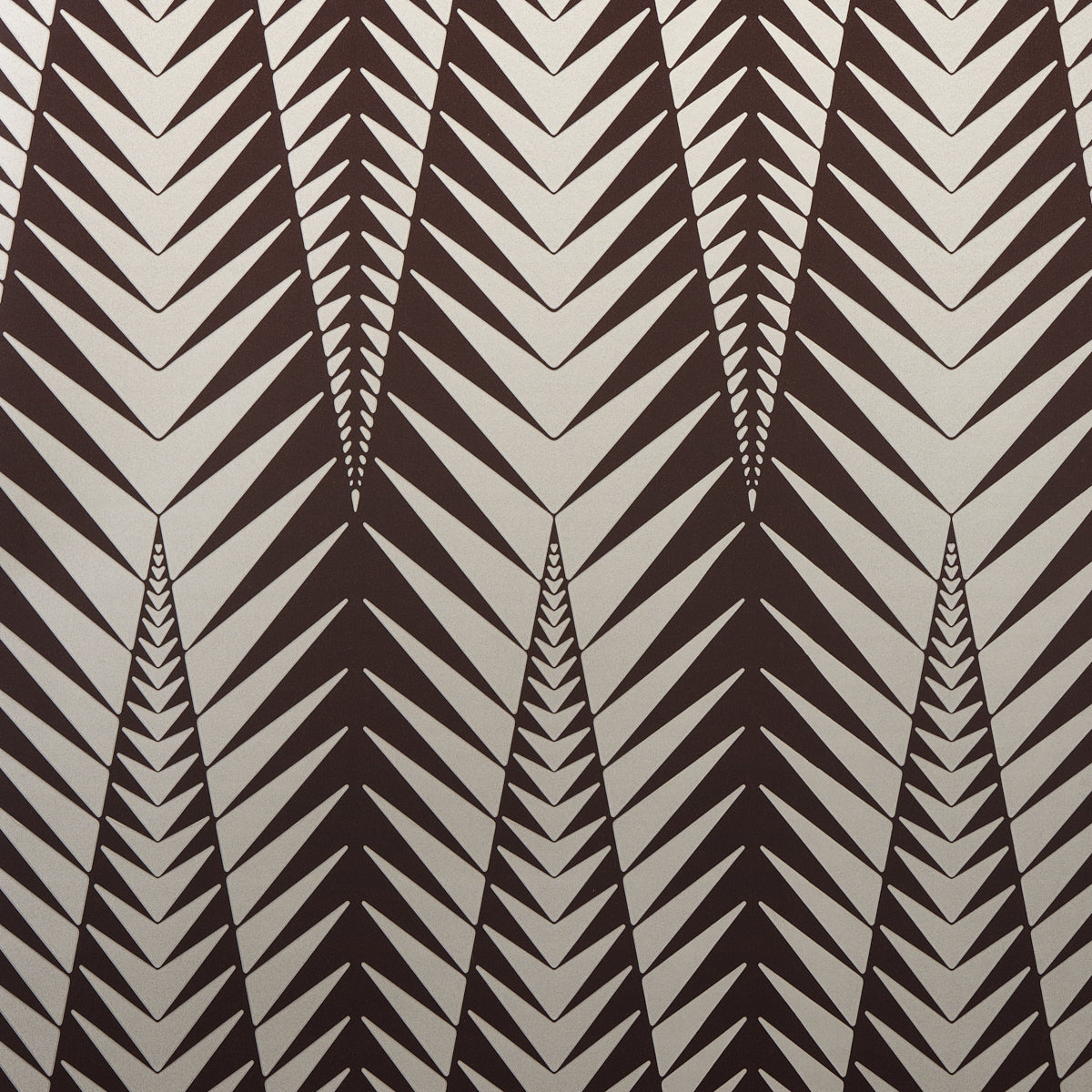 Purchase 5015061 | Zebra, Brown Silver - Schumacher Wallpaper