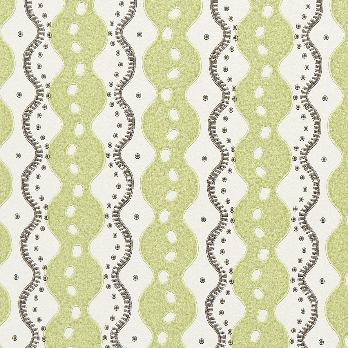 Purchase 5015072 | Centipede Stripe, Pea - Schumacher Wallpaper