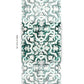 Purchase 5015121 | Azulejos, Emerald - Schumacher Wallpaper