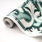 Purchase 5015121 | Azulejos, Emerald - Schumacher Wallpaper