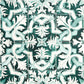 Purchase 5015121 | Azulejos, Emerald - Schumacher Wallpaper