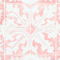 Purchase 5015122 | Azulejos, Pink - Schumacher Wallpaper