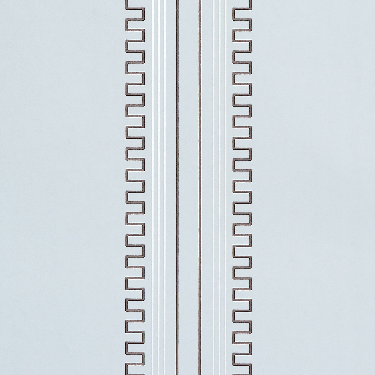 Purchase 5015140 | Greco Stripe, Sky - Schumacher Wallpaper