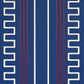 Purchase 5015141 | Greco Stripe, Navy - Schumacher Wallpaper