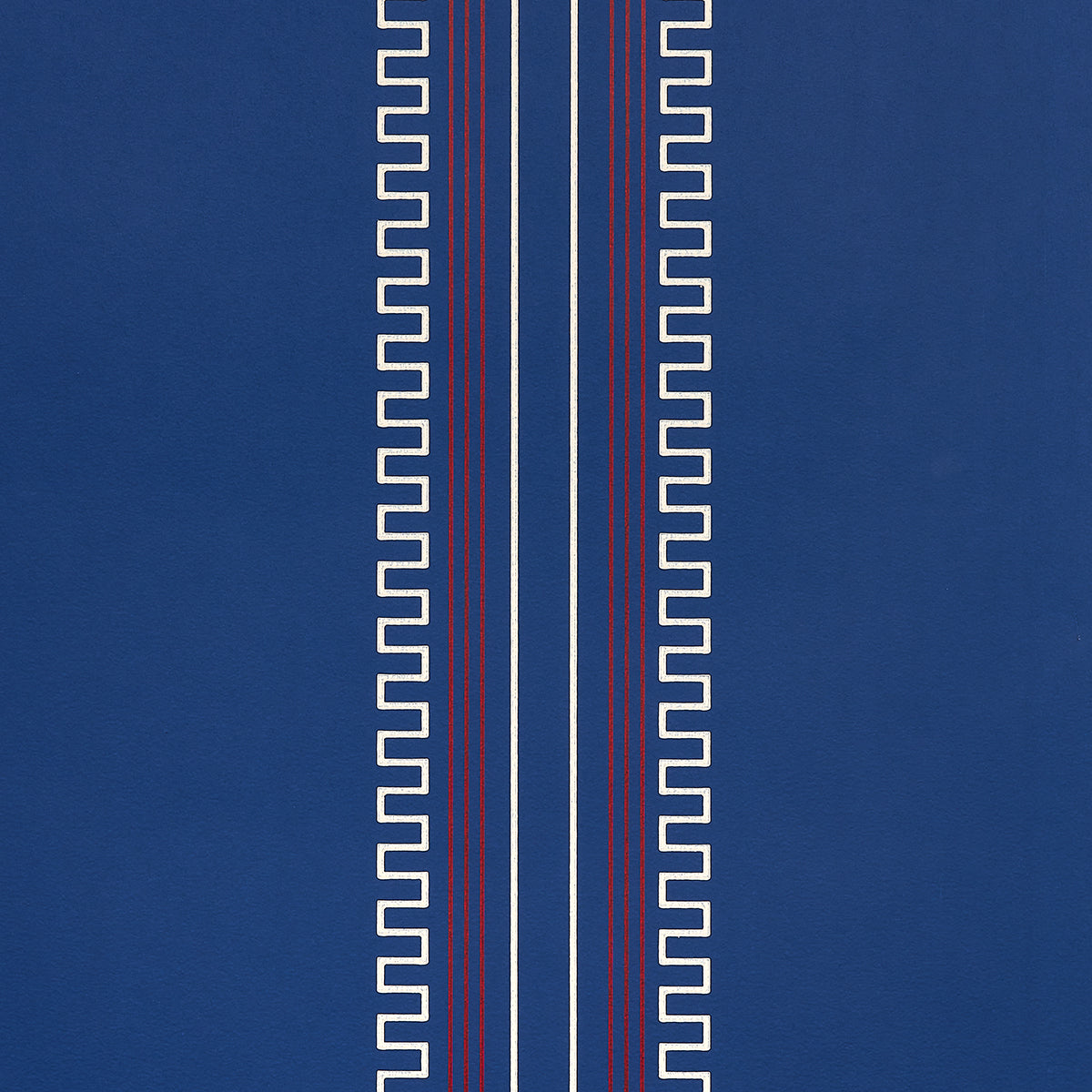 Purchase 5015141 | Greco Stripe, Navy - Schumacher Wallpaper