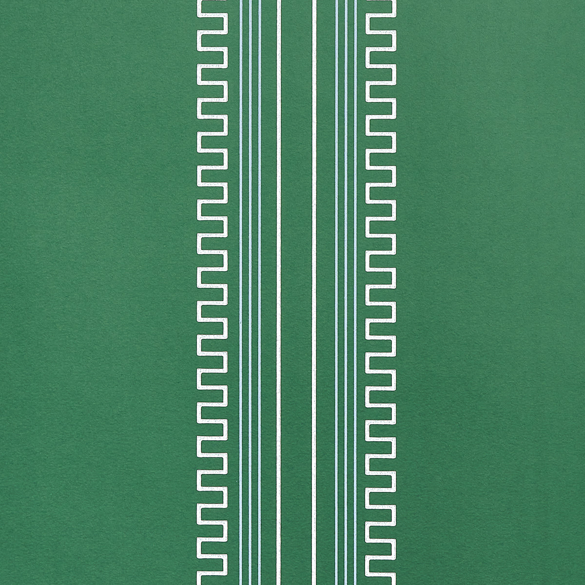 Purchase 5015142 | Greco Stripe, Green - Schumacher Wallpaper