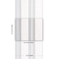 Purchase 5015143 | Greco Stripe, Ivory - Schumacher Wallpaper
