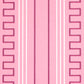 Purchase 5015144 | Greco Stripe, Pink - Schumacher Wallpaper