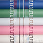 Purchase 5015144 | Greco Stripe, Pink - Schumacher Wallpaper