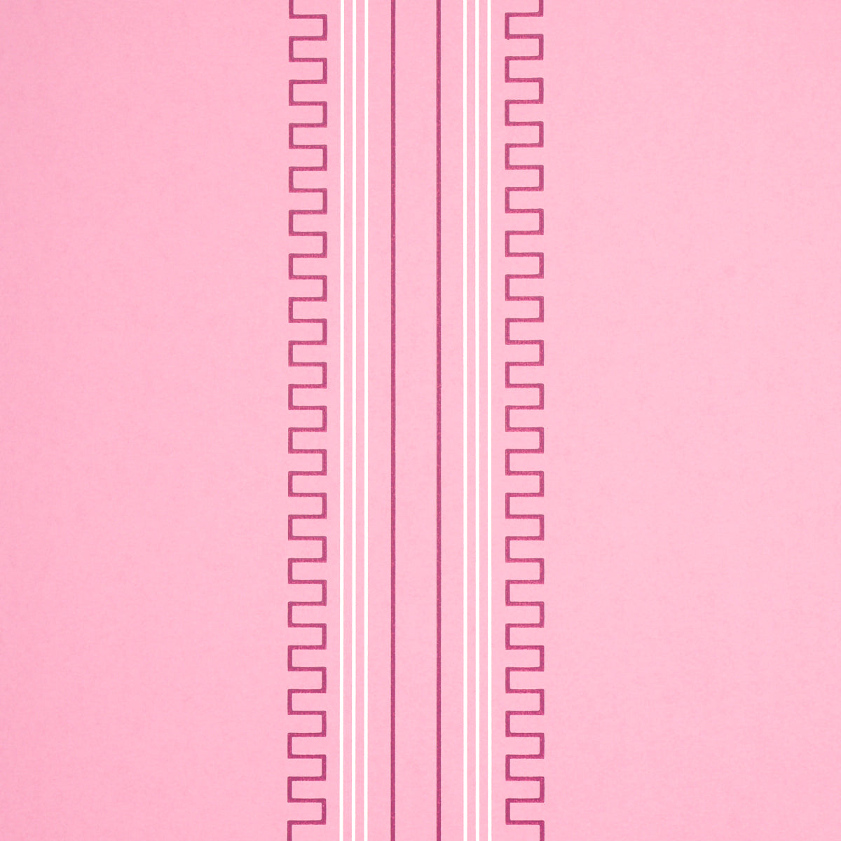 Purchase 5015144 | Greco Stripe, Pink - Schumacher Wallpaper