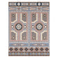 Purchase 5015160 | Shell Grotto Panel A, Onyx Multi - Schumacher Wallpaper