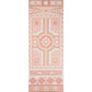 Purchase 5015166 | Shell Grotto Panel A, Coral - Schumacher Wallpaper