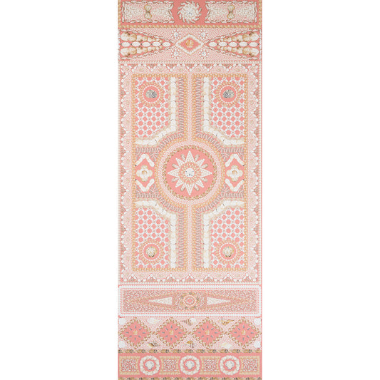 Purchase 5015166 | Shell Grotto Panel A, Coral - Schumacher Wallpaper