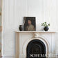 Purchase 5015171 | Swedish Manor Panel B, White - Schumacher Wallpaper