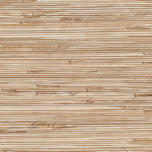 Select 53-65601 Jiangsu Grasscloth Kaziko Khaki Grasscloth Kenneth James Wallpaper