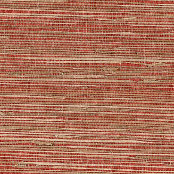 Order 53-65661 Jiangsu Grasscloth Rio Brick Grasscloth Kenneth James Wallpaper