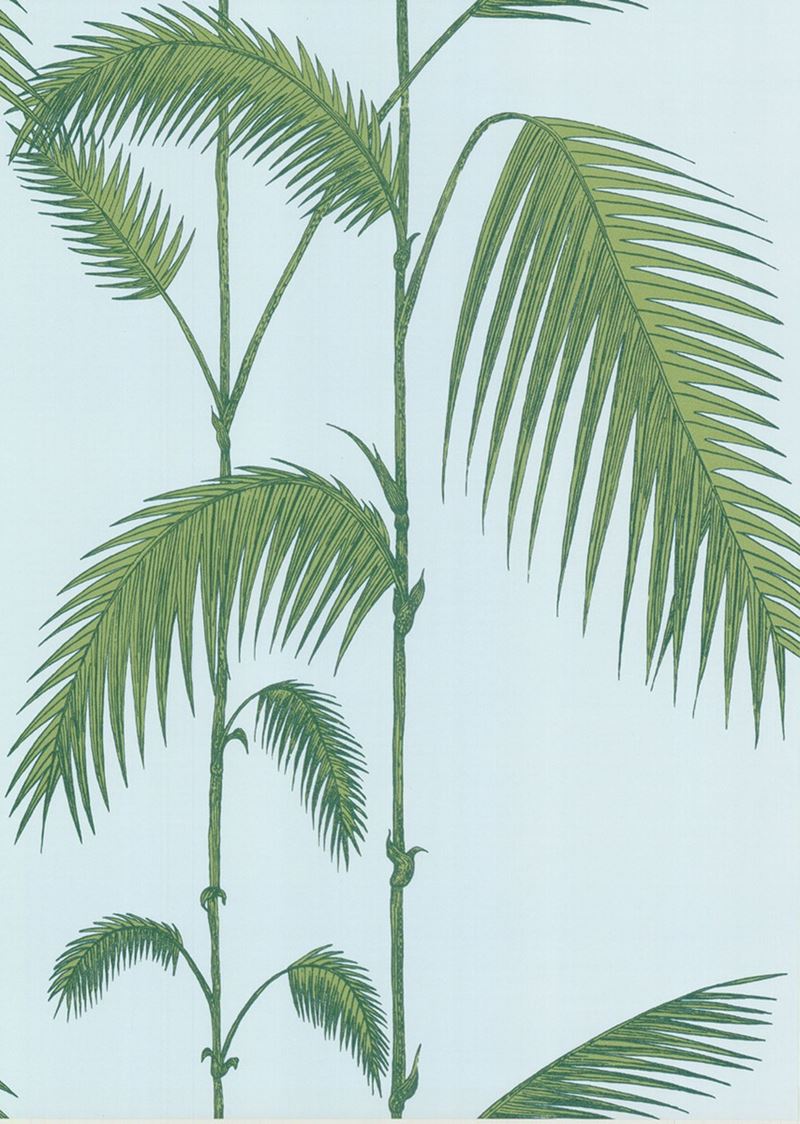 Save on 66/2010 Cs Palm Leaves Pale Bl By Cole and Son Wallpaper
