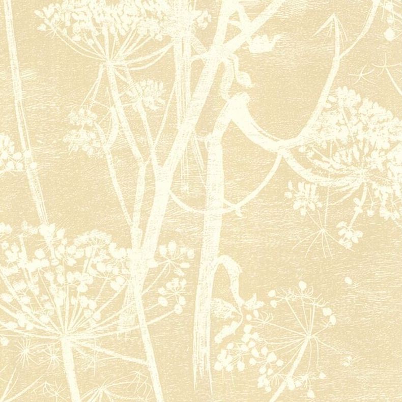 Search 66/7049 Cs Cow Parsley White Bge By Cole and Son Wallpaper