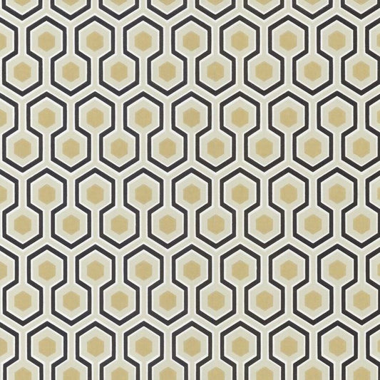 Find 66/8056 Cs Hicks Hexagon Black G By Cole and Son Wallpaper