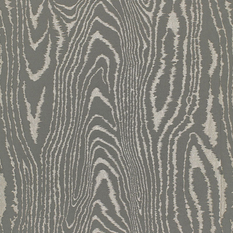 68831 | Faux Bois Weave, Charcoal - Schumacher Fabric