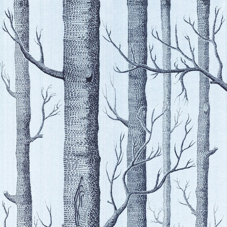 Search 69/12150 Cs Woods Choc Silver By Cole and Son Wallpaper