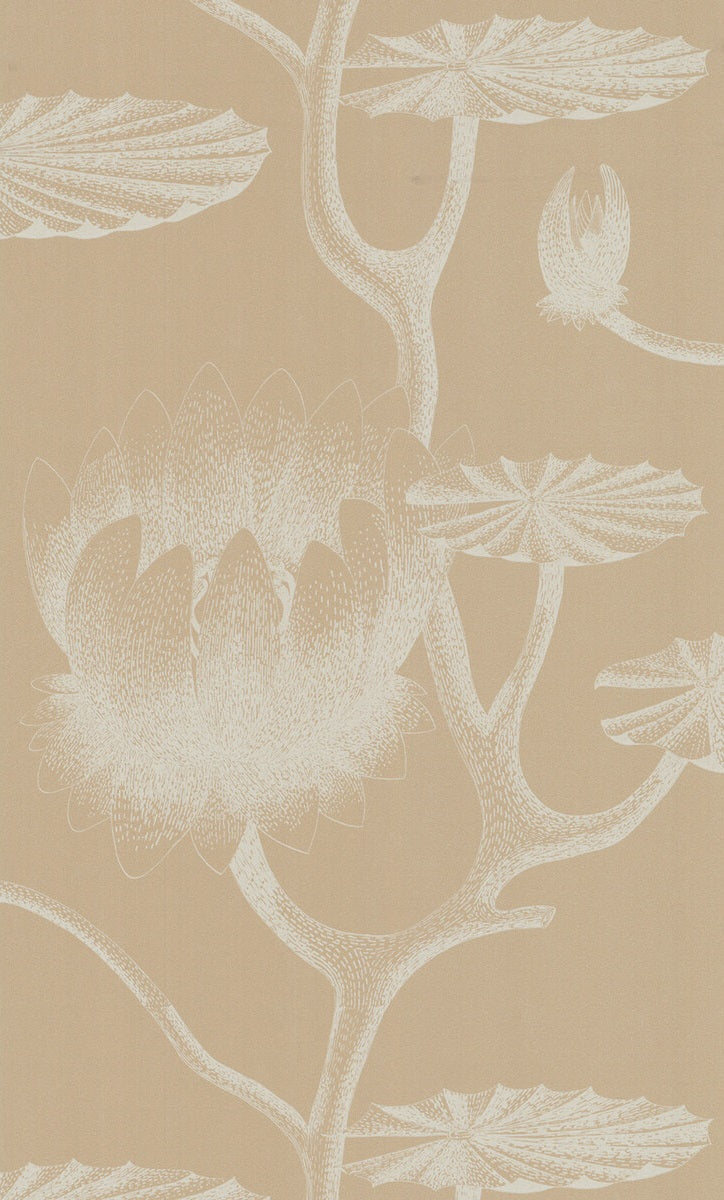Select 69/3113 Cs Lily Ivory Sand By Cole and Son Wallpaper