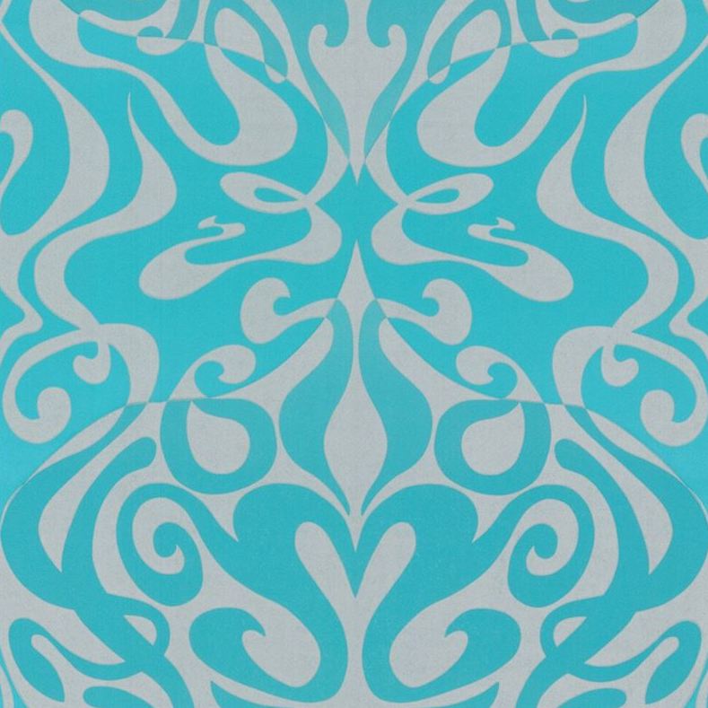 Shop 69/7128 Cs Woodstock Aqua By Cole and Son Wallpaper