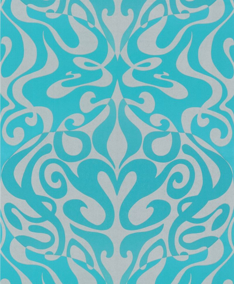 Select 69/7128 Cs Woodstock Aqua By Cole and Son Wallpaper