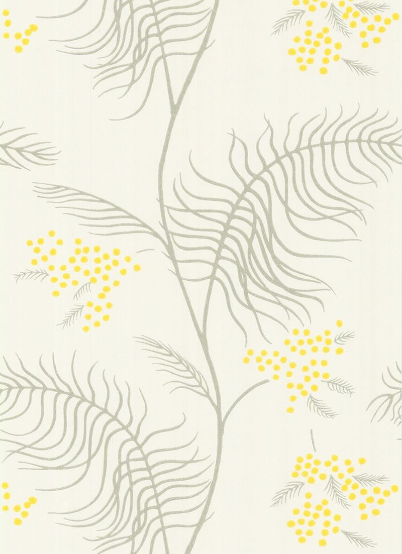 View 69/8132 Cs Mimosa White By Cole and Son Wallpaper