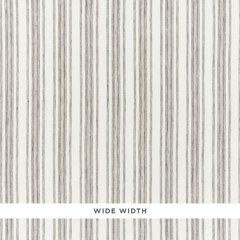 70011 | Montallegro Linen Sheer, Chocolate - Schumacher Fabric