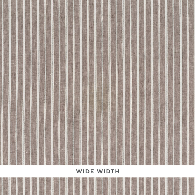 70021 | Filippo Linen Sheer, Cocoa - Schumacher Fabric