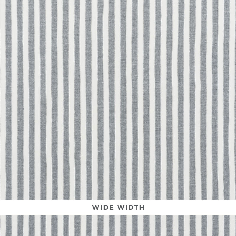70031 | Regatta Linen Stripe, Lagoon - Schumacher Fabric