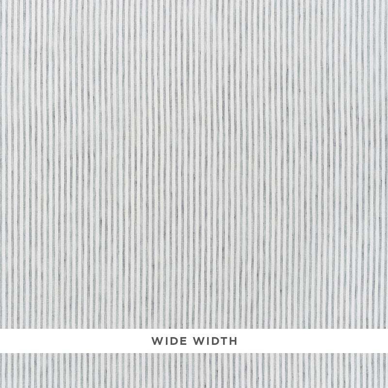 70062 | Tori Stripe, Graphite - Schumacher Fabric