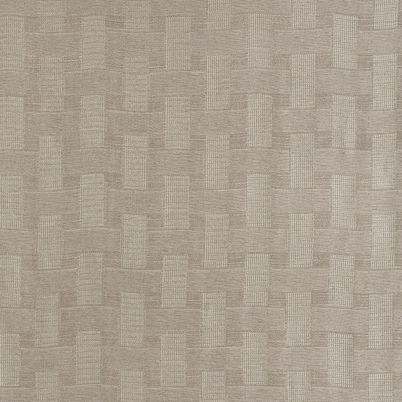 70101 | Basketweave Sheer, Taupe - Schumacher Fabric