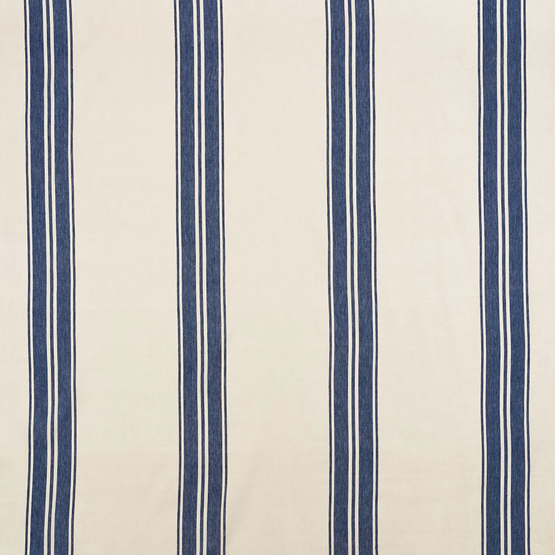 70872 | Brentwood Stripe, Cobalt - Schumacher Fabric