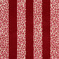 77143 | Guepard Stripe Velvet, Red - Schumacher Fabric