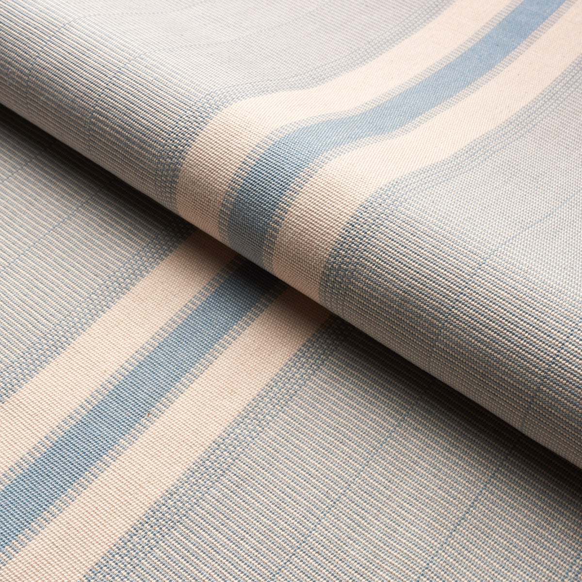 Purchase 78834 Ipala Hand Woven Stripe, Sky by Schumacher Fabric 4