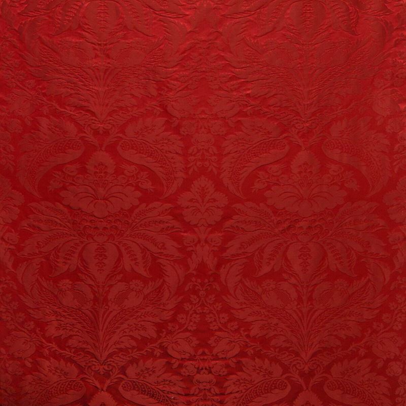 Purchase 8013188-9 Damask Pierre Red Damask by Brunschwig & Fils Fabric