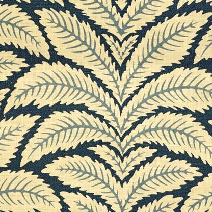 Search 8014104-5 Talavera Linen Indigo Tropical by Brunschwig & Fils Fabric