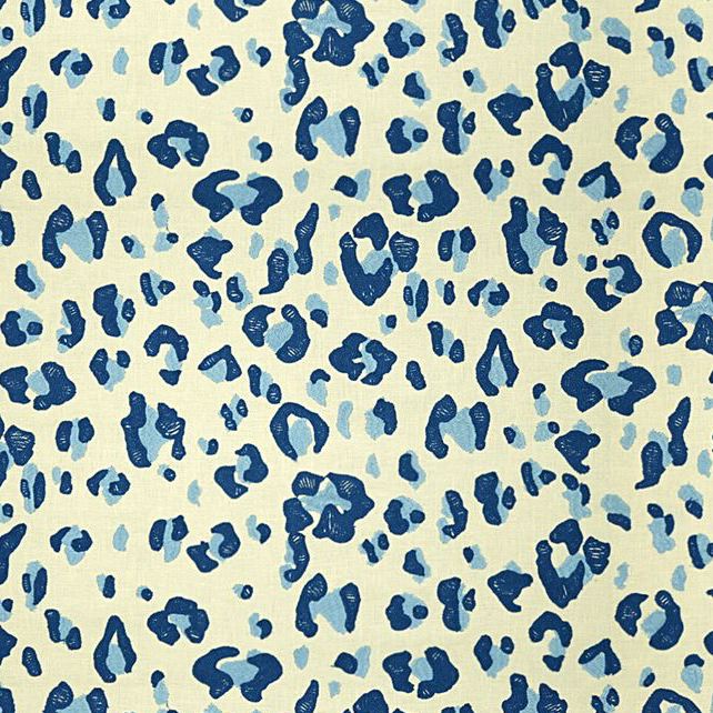 Find 8015117-5 Tonga Leopard Blue Animal Skins by Brunschwig & Fils Fabric