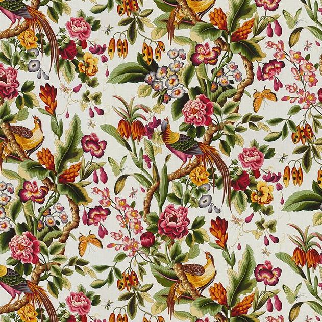 Find 8015130-47 Pheasans Or Botanical by Brunschwig & Fils Fabric