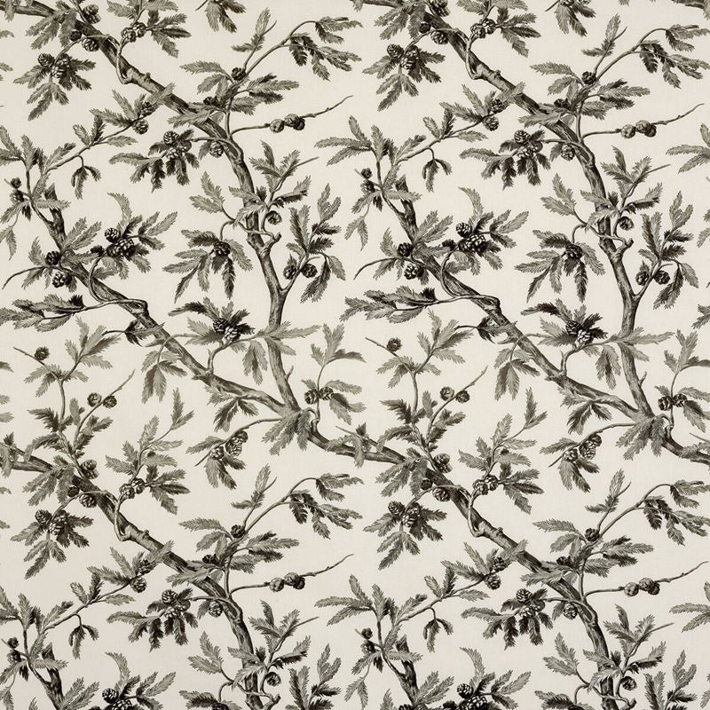 View 8015135-116 Branches De Pin Beigegrey Toile by Brunschwig & Fils Fabric