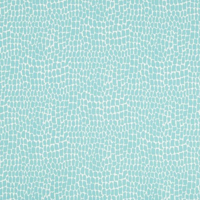 Looking 8017154-13 Nile Print Aqua Animal Skins by Brunschwig & Fils Fabric