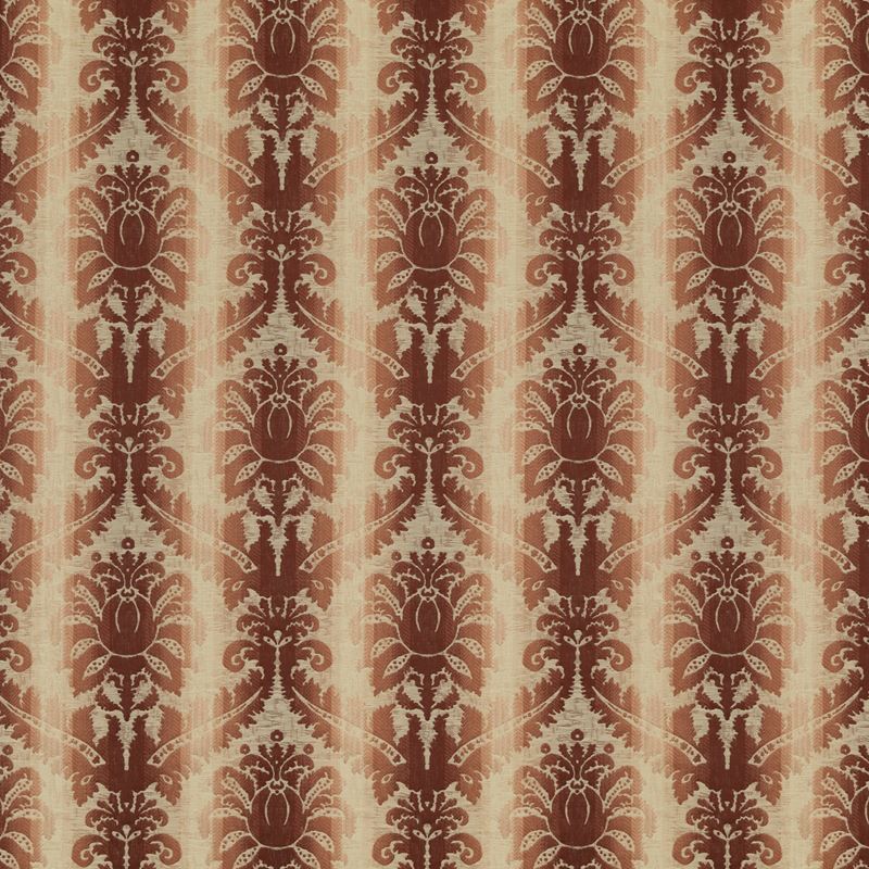 Save 8018106-19 Poivre Damask Red Damask by Brunschwig & Fils Fabric